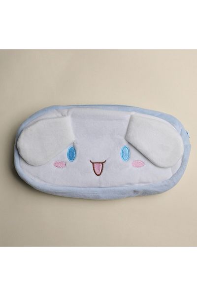 Çılgıntrend Τσάντα μακιγιάζ Kawai Sanrio βελούδινη θήκη μολυβιού με φερμουάρ