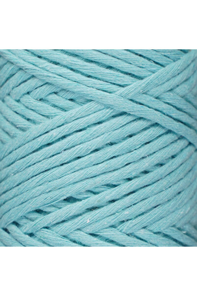 Makromecity Σκάνδαλο Μακραμέ 3mm Σκάνδαλο Βαμβακερό Σκάνδαλο Μακραμέ Σκάνδαλο Μέντα