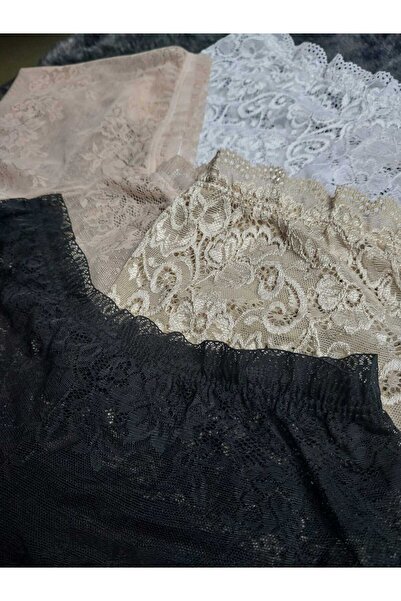 Dorya Γυναικείο μπόξερ φιόγκο με δαντέλα 4 πακέτο