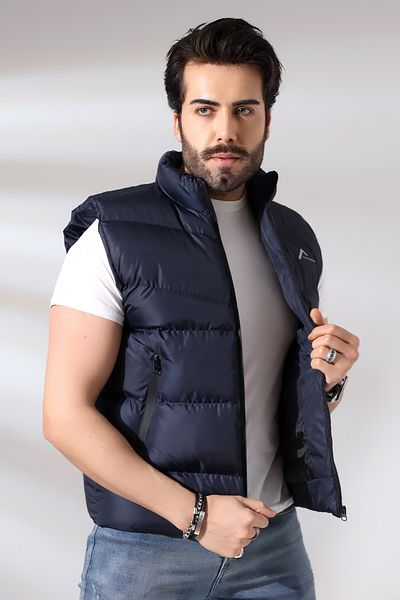 Talsmoda МЪЖКИ СПОРТЕН ЕЛЕК TALS FASHION ТЪМНО СИН ЦВЯТ