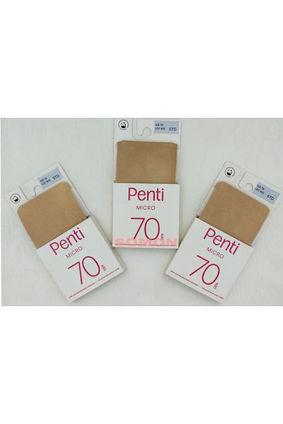 Penti Чорапи Light Skin Micro 70, комплект от 3