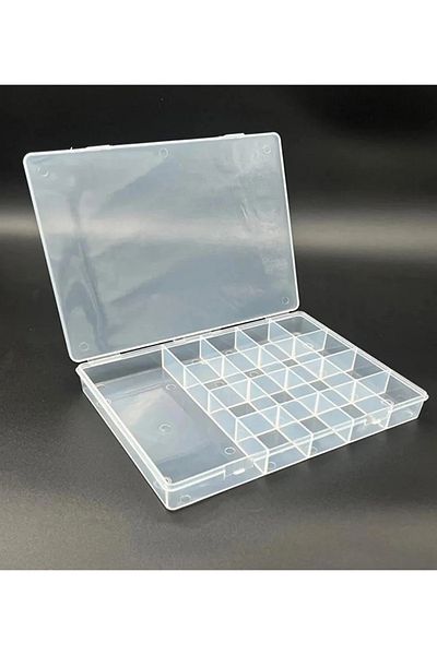 Hobimos Bead And Hobby Box 17 Compartments Multi-Purpose Organizer Box 25.5x18.5
