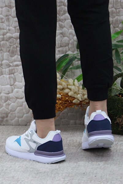 M.P. M P 241 1567 Alb Gri Pantofi sport pentru femei Produs original confortabil