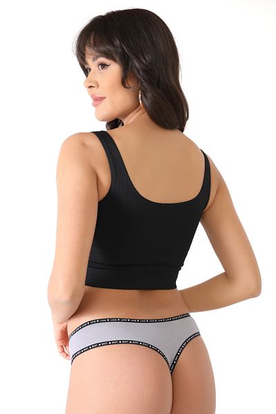 Soft Light Women's Panties Thong Daily 3-Piece Panties