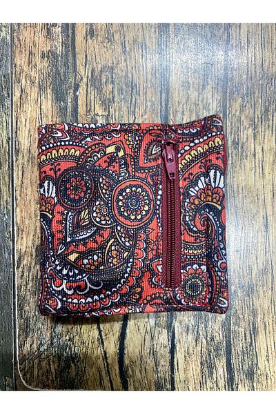 Street Bag Bohemian Patterned Ethnic Wallet - Elastic Coin Compartment