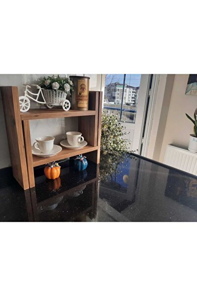 AKIS HOME رف توابل مزدوج منظم متعدد الأغراض