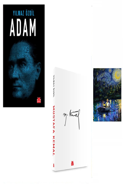 puslurotalar Yılmaz Özdil: Adam + Mustafa Kemal (Koleksiyon Kitap) + Mavi Gec...
