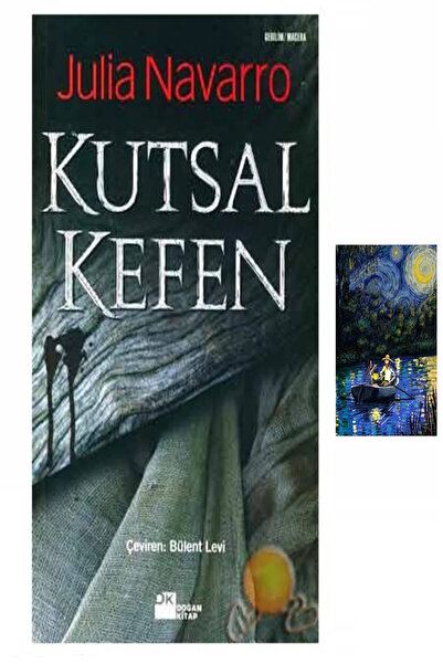 puslurotalar Kutsal Kefen-Julia Navarro (Koleksiyon Kitap) + Mavi Gece Stiker