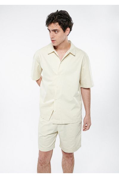 Mavi Μπεζ πουκάμισο Loose Fit / Loose Fit 0210681-70134