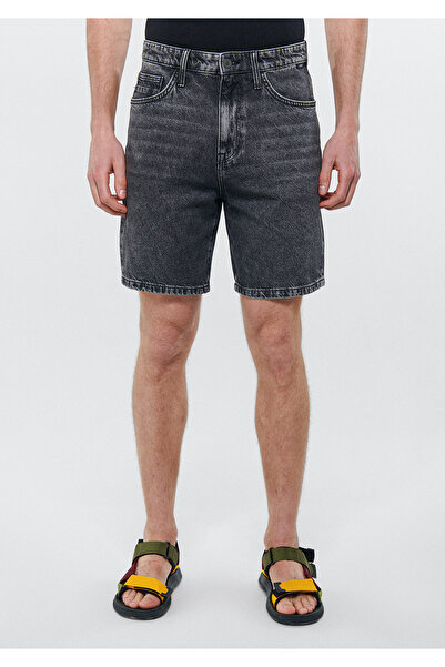 Mavi Chicago Gray Street Jean Shorts 0410397-84624