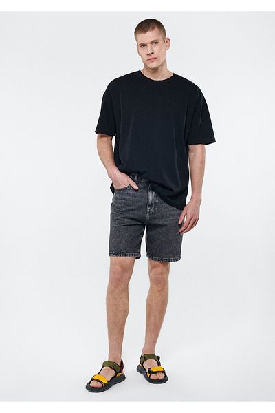 Mavi Chicago Gray Street Jean Shorts 0410397-84624