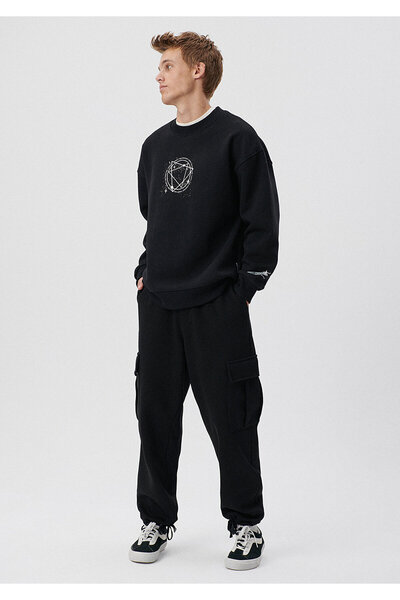 Mavi Μαύρο Φούτερ 0010226-900