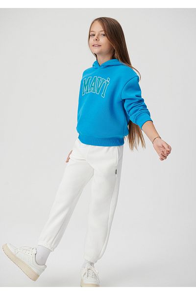 Mavi Logo Printed Hooded Sweatshirt 7610035-70880