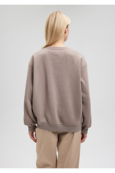 Mavi Logo Printed Brown Sweatshirt1611656-70364