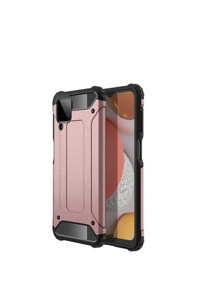 kilifone Samsung Galaxy M12 - Case Double Layer Armor Tank Crash Military Cover