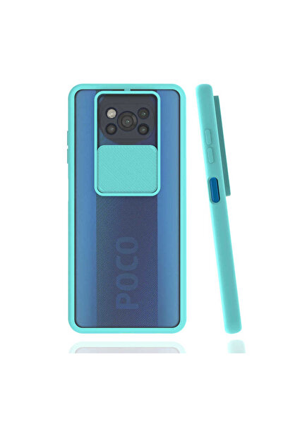 kilifone Xiaomi Poco X3 / Poco X3 NFC / Poco X3 Pro - Kılıf Slayt Sürgülü Ark...