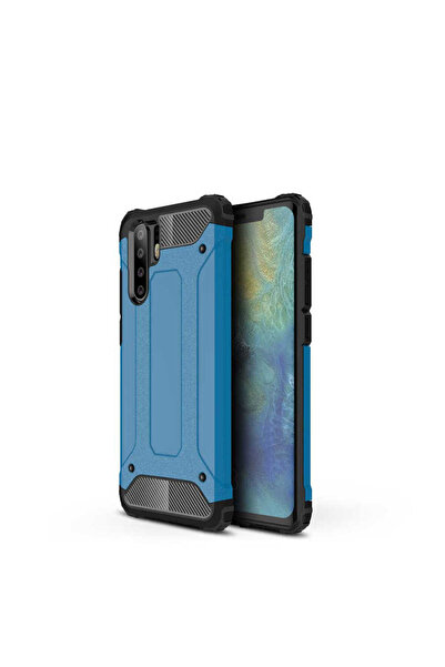 kilifone Huawei P30 Pro - Kılıf Çift Katman Zırh Tank Crash Military Kapak