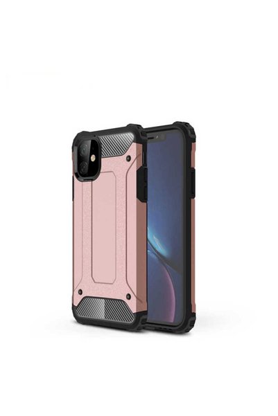 kilifone Apple iPhone 11 - غطاء حماية عسكري بطبقة مزدوجة من Armor Tank Crash