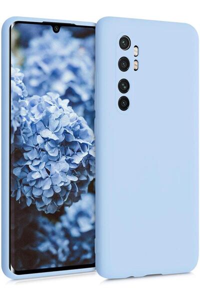 zore Ceponya Xiaomi Mi Note 10 Lite Kılıf Kamera Çıkıntılı Mat Soft Silikon