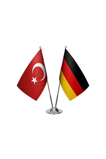 Asyabayrak Almanya İkili Masa Bayrağı