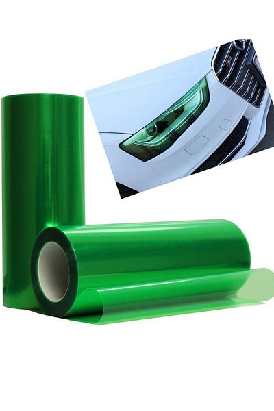 MeyZone Headlight Stop Film Headlight Foil Green Headlight Scratch Scratch Prevention Foil 100cmx30cm