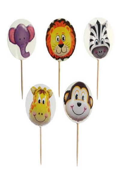 Kazanabil 20-Piece SAFARI Themed PARTY SHARDS