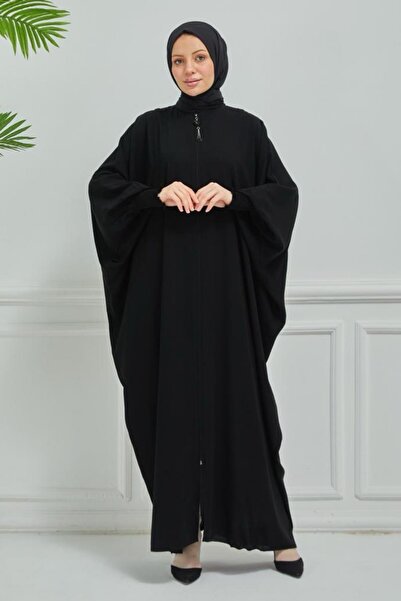 ASİLNUR Maneca Liliac Ferace Fermoar Negru