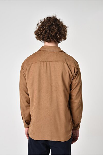 ALEXANDERGARDI Suede Casual πουκάμισο (E22-61101)