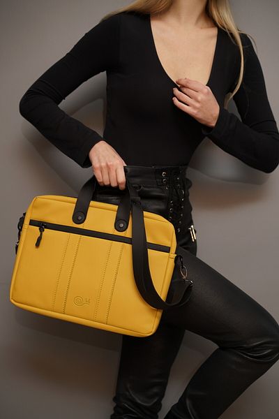 babbelt حقيبة كمبيوتر محمول أرماديلو أصفر