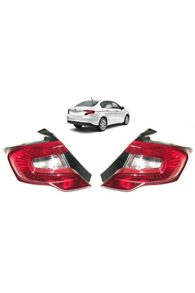 Genel Markalar Fiat Egea Sedan Sağ Sol Arka Stop Lambası Takımı 2015--2020