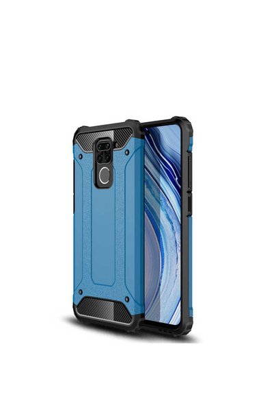 kilifone Xiaomi Redmi Note 9 - غطاء حماية عسكري بطبقة مزدوجة من Armor Tank Crash