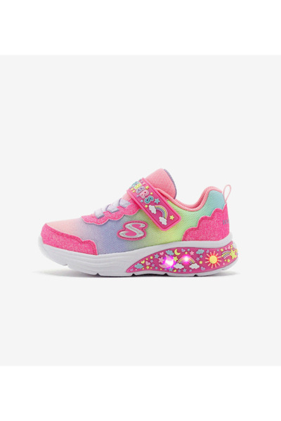 SKECHERS SKECHERSMY DREAMERS - PASTEL SUNSET IŞIKLI BEBEK SPOR AYAKKABI 303157N-PKMT