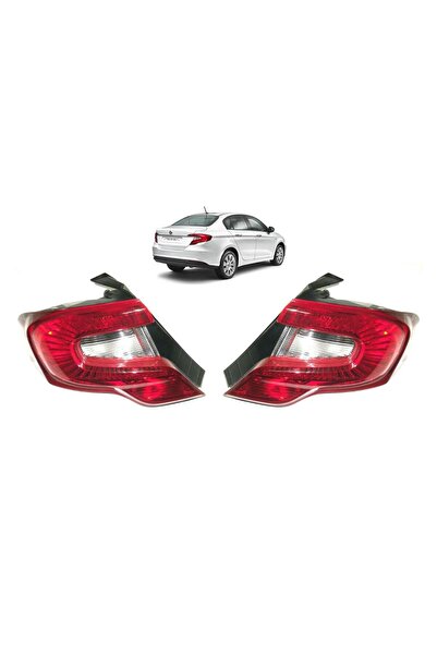 Genel Markalar Fiat Egea Sedan Sağ Sol Arka Stop Lambası Takımı 2015--2020