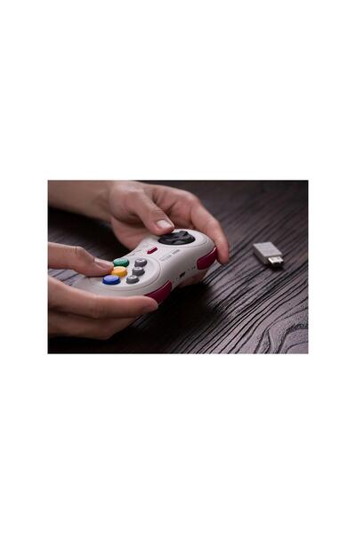 8Bitdo M30 2.4G Kablosuz Gamepad Oyun Kolu Nintendo Switch ,Sega Genesis Mini Ve Mega Drive Mini Uyumlu