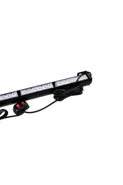FESAN Kepçe Traktör Çakar Led Sarı Sarı 5 Fonksiyonlu 32 Ledli 90cm