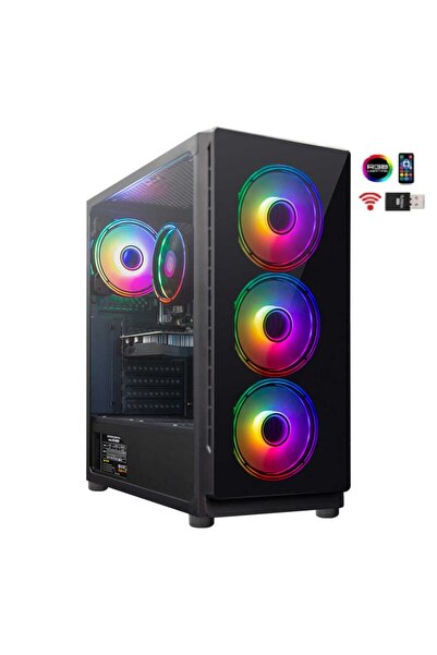 TURBOX Tx4903 Ryzen 5 5500 16GB DDR4 512GB SSD 4GB GTX1050Ti GDDR5 Oyun Masaü...