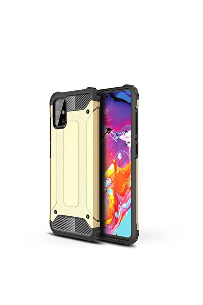kilifone Samsung Galaxy M31S - Kılıf Çift Katman Zırh Tank Crash Military Kapak