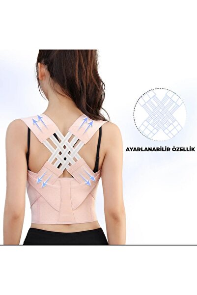 F&W FİT WOMEN Adjustable Medical Upright Posture Back-waist Corset Women-Men's Anti-Hunchback Upright Posture Sports Corset