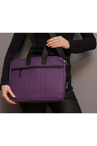 babbelt حقيبة كمبيوتر محمول أرماديلو أرجواني
