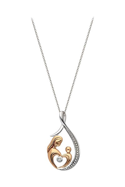 Sirius Pırlanta Pırlanta Anne Çocuk Kolyesi