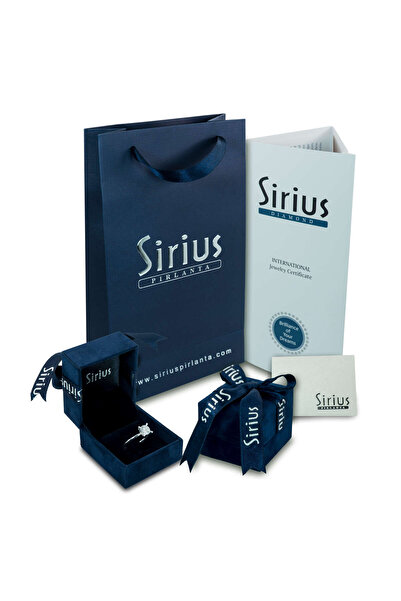 Sirius Pırlanta Pırlanta Taşlı Halka Küpe