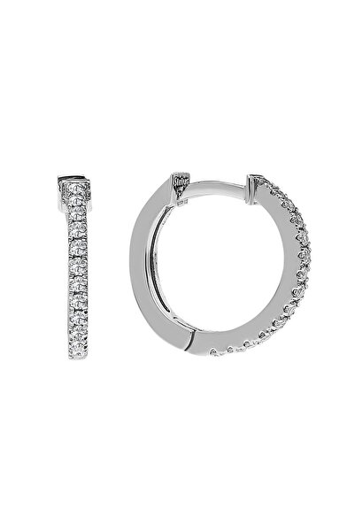 Sirius Pırlanta Pırlanta Taşlı Halka Küpe