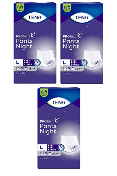 TENA Proskin Pants Night Large ( Büyük) Emici Külot 90 adet