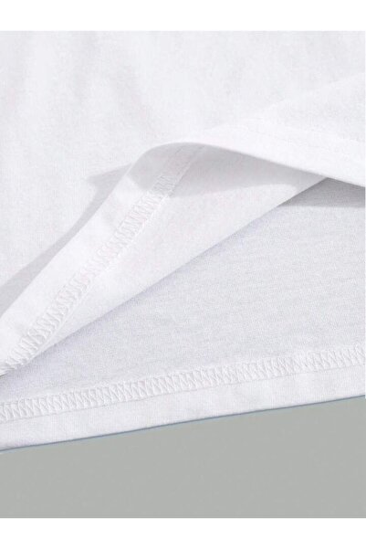 AFROGİYİM Футболка з цифровим принтом Kucuk Gulucuk з великими розмірами в стилі унісекс