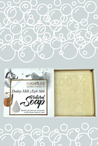 Cosmolive Soap Set |   Donkey Milk |   Natural |   3Some |   Solid Soap |   3X125 Gr