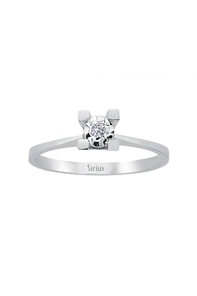 Sirius Pırlanta 0,50 Karat Görünümlü Pırlanta Tektaş Yüzük