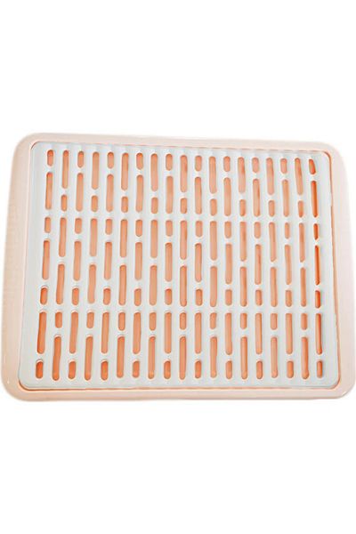 Tiesa Home Plastic Dish Drying Drainer Drainer Crisper 47cm×35cm PT