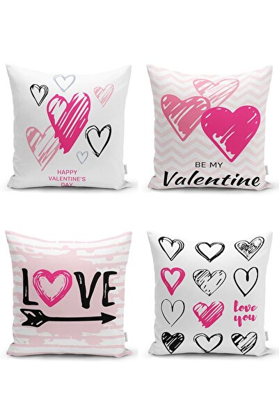 Nish & Royal 4-Piece Valentine's Day Concept Special Design Modern Combinatio...