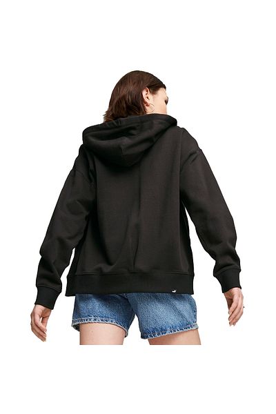 Puma Her Full-Zip Hoodie Women's Black Casual Style Sweatshirt67600301