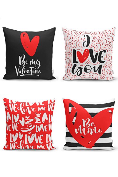 Nish & Royal 4-Piece Valentine's Day Concept Special Design Modern Combinatio...